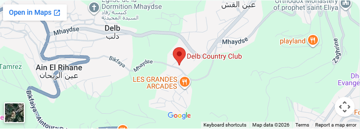 Delb Country Club location map